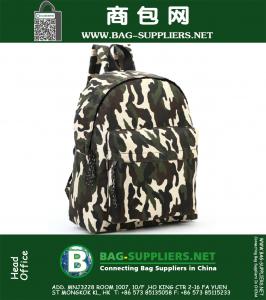 Camouflage Rucksack Frauen Mode Schultaschen Canvas Taktische Militärrucksäcke Sporttasche