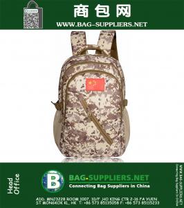 Camuflagem Mochilas Exército Militar Tactical Mochila Outdoor Sports Hiking Mochila Respirável Trekking Mochilas