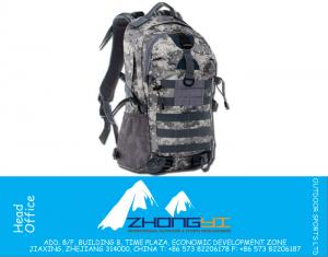 Camouflage Brand High Quality Men Ruck Sack Impermeável Nylon 35 L Viagem Mochilas de caminhada Montando ombro duplo