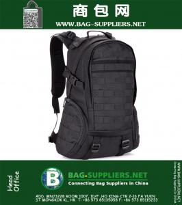 Мешки для кемпинга, Водонепроницаемый рюкзак Молле Военный 3P Тренажерный зал школы Треккинг Ripstop Woodland Tactical Gear