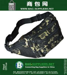 Canvas Camo Waist Bum Bag