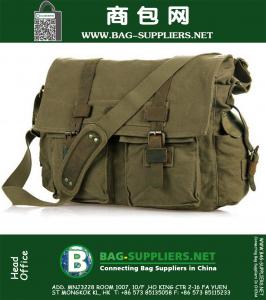 Canvas Men Messenger Bags Mochila Bolsa