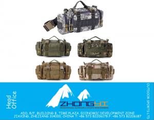 Casual high quality outdoor tactical army bags army military ACU CP camouflage bags hiking duffel handbag travel bag