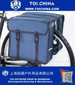 Sacola Classic Double Pannier Bicicleta Bicicleta Bicicleta Shopping