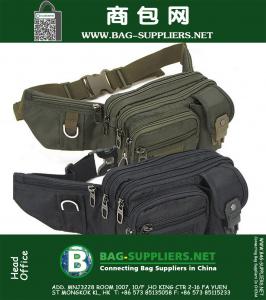 Cool Military Tactical Running Negro Verde Sport travel Fanny pack Riñonera Bum Belt bag Bolso de hombro