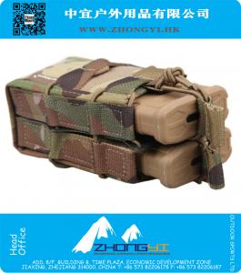 Bolsa Modular Doble Rifle Magazine ejército militar Utilidad MOLLE MAG EM6035B Multicam