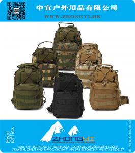 Caminhão respirável durável Nylon durável Ajustável Outdoor Sport Camping Caminhada Shoulder Bag Military Tactical Travel Backpack