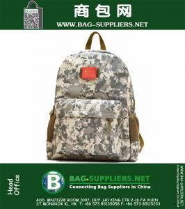Рюкзаки для камуфляжа моды Военный тактический рюкзак Спорта на открытом воздухе Рюкзаки для путешествий Дышащие рюкзаки
