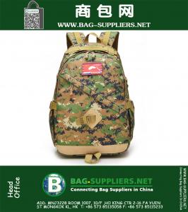 Mode Frauen Männer 15,6-Zoll-Laptop Wasserdicht Nylon Rucksack Sport Militär Camouflage Rucksäcke Freizeit Schule Studenten Taschen