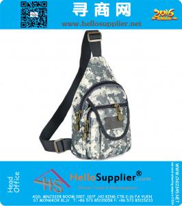 Veld Tactische Borst Sling Bag Outdoor Sport Enkele Schoudertas Man Grote Grote Rit Reistas militar Tactische borsttas