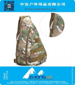 Field Tactical Chest Sling Pack Deporte al aire libre One Single Shoulder Hombre Big Large Ride Travel Mochila Bolsa Advanced Tactical