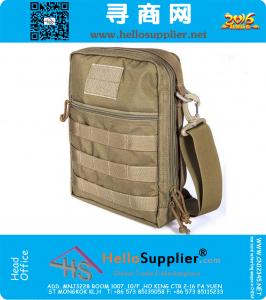 1000D CORDURA Suya Dayanıklı Naylon Molle EDC Taktiksel Yol Tarifi Sling Paketi Spor Çantası Messenger Omuz Gönderi Torbaları