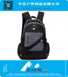 Alta Qualidade Assured Brand Nylon Mulheres e Mens Mochila Lint 15 polegadas Mochila para laptop / Mochila de viagem ao ar livre School Backpack