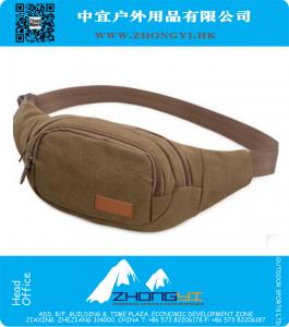 Tela de alta qualidade Militar Fanny Waist Packs para homens Bolsa de cinto de dinheiro Sport Hiking Táctica Bolsa