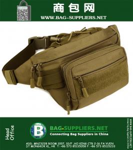 Pacote de nylon de alta qualidade Hip Pack Tactical Waist Packs Bolsa de cintura Fanny Pack Caminhada Escalada Outdoor Bag Army Fanny Pack