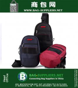 Pacote de peito de alta qualidade Mens Leisure Shoulder bag Impermeável e durável Nylon Messenger bag fashion Outdoor sports bag
