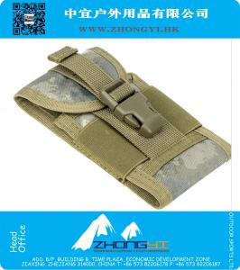 Caminhada Camping Army Tactical Phone Bag Bolsa de telefone celular Bolsa de bolsa Bolsa de bolso militar para iPhone Sony Samsung