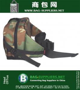 Riñonera paquete de la cintura al aire libre sport casual Fanny Pack Senderismo viaje gran ejército paquete de la cintura