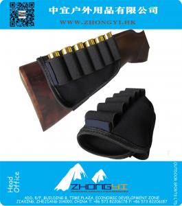 Hunting Accessories Ammo Belt Cartridge Holder Elastic Buttstock Shell Holder Ammunition Pouch Neoprene