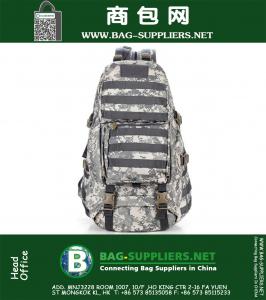 Охотничий Тактический рюкзак ACU Тактический мешок для мешков Sacheted MOLLE Тактическое снаряжение Пешие прогулки Рюкзак Выживание SWAT Военные рюкзаки