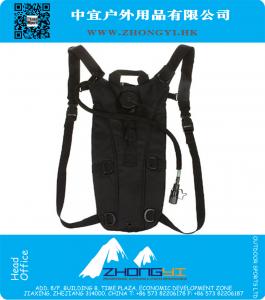 Hidratação Water Backpack 3L Water Bag Tactical Military Rucksack Saco de bexiga para bicicleta ao ar livre Caminhada Escalada