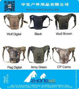 Jugle Digital Military Tactical Waist Borse Hip Fanny Pack Tasche di movimento all'aperto Escursionismo Viaggi Grande esercito Waist Pack