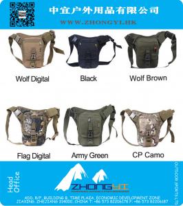 Jugle Digital Militar Táctico Bolsas de cintura Hip Fanny Pack Bolsillos de movimiento al aire libre Senderismo Viaje Gran Army Waist Pack