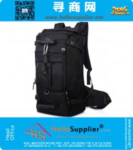 Laptop Backpack Bolsas de ombro Grande capacidade 40L Men Bagagem Travel Bags Multifuncional Outdoor Sport Waterproof Hiking Camping