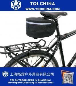 Grande pacote de saco de transportadora de sela de assento de bicicleta de 3 litros
