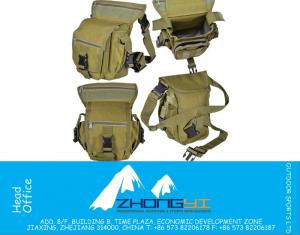 Leg Bag Motorcycle Outdoor Bike Cycling Thigh Pack Waist Belt Tactical Bag Multi-purpose Army green