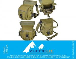 Leg Bag Motorrad Outdoor Bike Radfahren Oberschenkel Pack Gürtel taktische Tasche Mehrzweck Armee grün