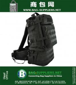 MOLLE Seyahat Ortası Nakliye Assault Pack Sırt Çantası Taktik Erkekler Spor Sırt Çantası Askeri Kamp Yürüyüş Çantası