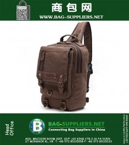 Мужские повседневные винтажные военные холст плеча рюкзак Путешествия походы Студенческая сумка сумка рюкзак