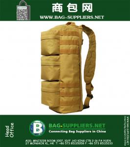 Bolsa de equipaje de los hombres Deportes al aire libre Senderismo Camping Viajes Bolsas portátiles Equipo Molle Tactical Big Chest Bag Mochilas militares