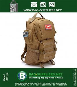 Mochila táctica de los hombres bolsas de viaje bolsas de deporte al aire libre que va de excursión mochila del ejército