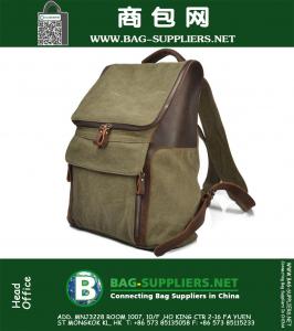 Sacos de viagem para homem Mochila Europa Mochila militar Exército Verde Bolsas de ombro duplas para homens Canvas Mochilas para mulher