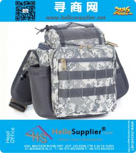 Gli uomini di stile militare sport Cross Body Pack Casual Single Strap Sling One spalla Camping Borse Camera Bag