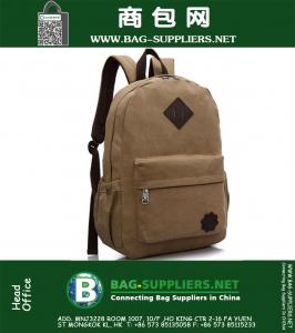 Heren Canvas Militaire Tactische Loptop Rugzak Vintage Preppy Stijl School Mochila Mode Stijl Paar Rugzakken