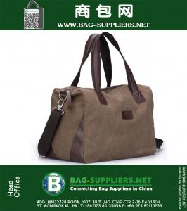 Мужские воинские сумки Duffle Sports Bolsa Travel Bag Большая сумка для холста с большой сумкой Vintage Bag Travel Handbags