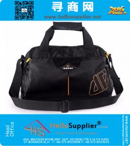 Mens Gym Tassen Training Pakket PVC Bagage Reizen Sporttas Bericht Tas voor Mannen Waterdichte Solid Reizen Plunjezak