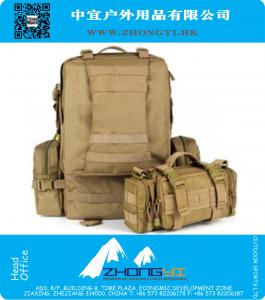 Mens Sports Outdoor Military Tactical Backpack Sacos de viagem de alta qualidade Camping Bag Hiking Trekking Bagpack