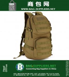 Militar Водонепроницаемый нейлон Военный рюкзак Камуфляж Марка Тактическая шестерня Molle Открытый Hiking Bag