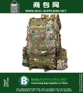 Ejército Militar Mochila Hombres Mujeres Unisex Mochila Táctica Al Aire Libre Senderismo Senderismo Bolsa de Trekking Militar Deporte Mochilas de Viaje