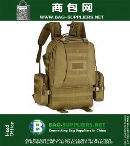 Mochila militar Senderismo Nylon Tactical Trekking Mochila Hombres Deporte al aire libre Caza Viajar Mujeres Mochila