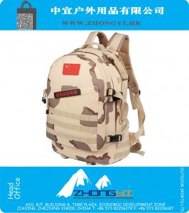 Bolso de viaje militar de los hombres de la mochila Bolsas tácticas de la vendimia de la alta calidad Bolso de escuela impermeable de los adolescentes de la universidad de la capacidad grande