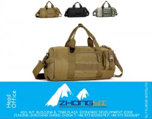 Military Camouflage travel Handbag Man drum bags U.S Gear Tactical Messenger Shoulder Bag Outdoor Sports Fitness Bags