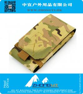 Custodia militare Army Camo Bag per cellulare Hook Loop Cintura Custodia per fondina Custodia Tactical Custodia per iPhone 6 plus