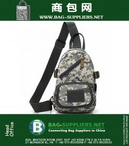 Bolso de mensajero militar Casual al aire libre Mochila de viaje Senderismo deporte bolsa de pecho Tactical pequeño bolso de hombro Crossbody para hombres