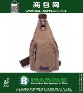 Military Messenger Bag Sport Casual Outdoor Travel Hiking Sport Chest Bag Canva Small Crossbody Back Pack Men's Shoulder Bag