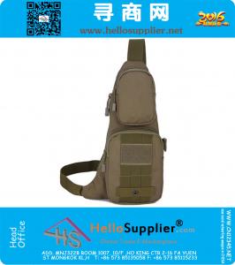 Borsa a tracolla militare Uomo Outdoor Sport Trekking Arrampicata Sacca toracica Campeggio tattico Esercito Escursionismo Crossbady Bag